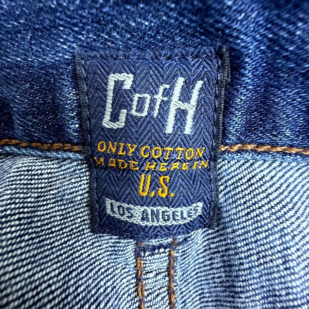 Citizens of Humanity Jagger Jeans Mens 34 Blue Denim Medium Wash Straight Leg